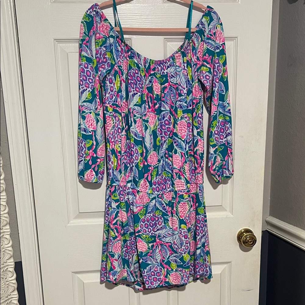 Lilly Pulitzer Colorful Floral Mini Dress